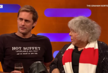 Miriam Margolyes Asks Alexander Skarsgård About His Sexuality: "You're Not Gay, Are You?"