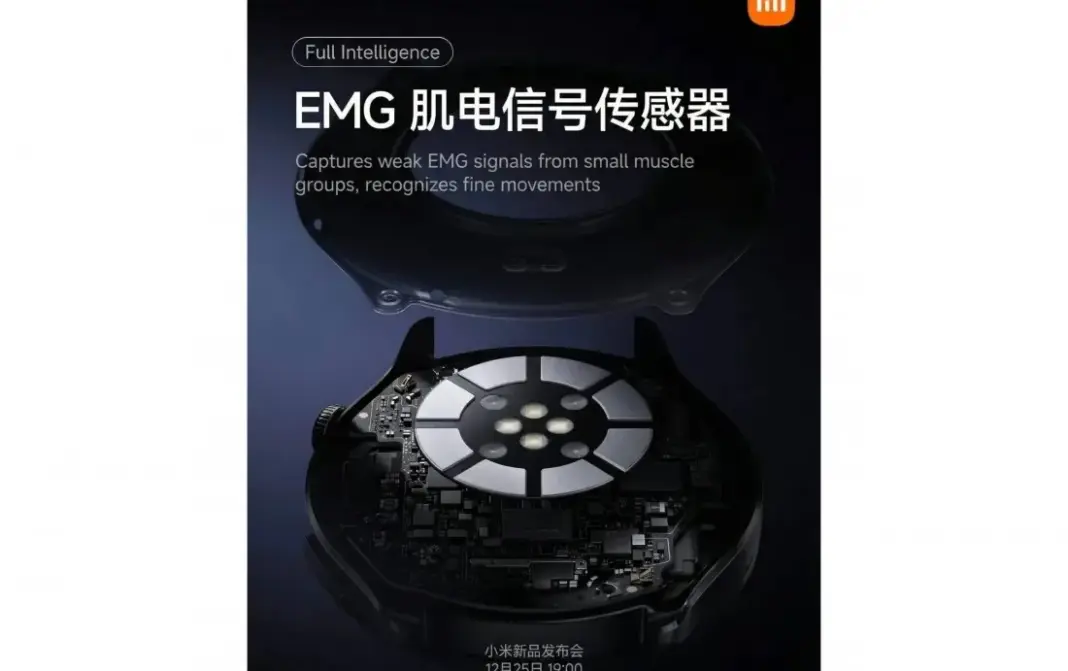 Next-Gen Xiaomi Watch 5 to Feature Advanced EMG Sensors and Snapdragon W5 Processor