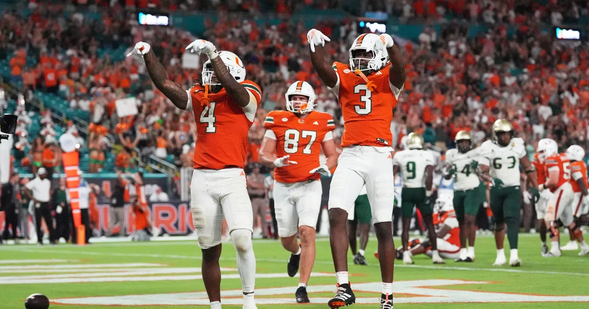 No. 10 Miami Hurricanes Secure 2026 College Football Playoff Spot vs. No. 7 Texas A&M