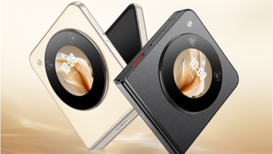 Nubia Flip 5G Features Durable Glass Body Enhanced by Smooth Sandblasting Finish