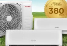 Polytron New Ice AC Features Colorful Backlit Remote and Powerful Cooling Performance