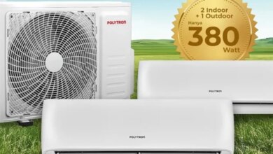 Polytron New Ice AC Features Colorful Backlit Remote and Powerful Cooling Performance
