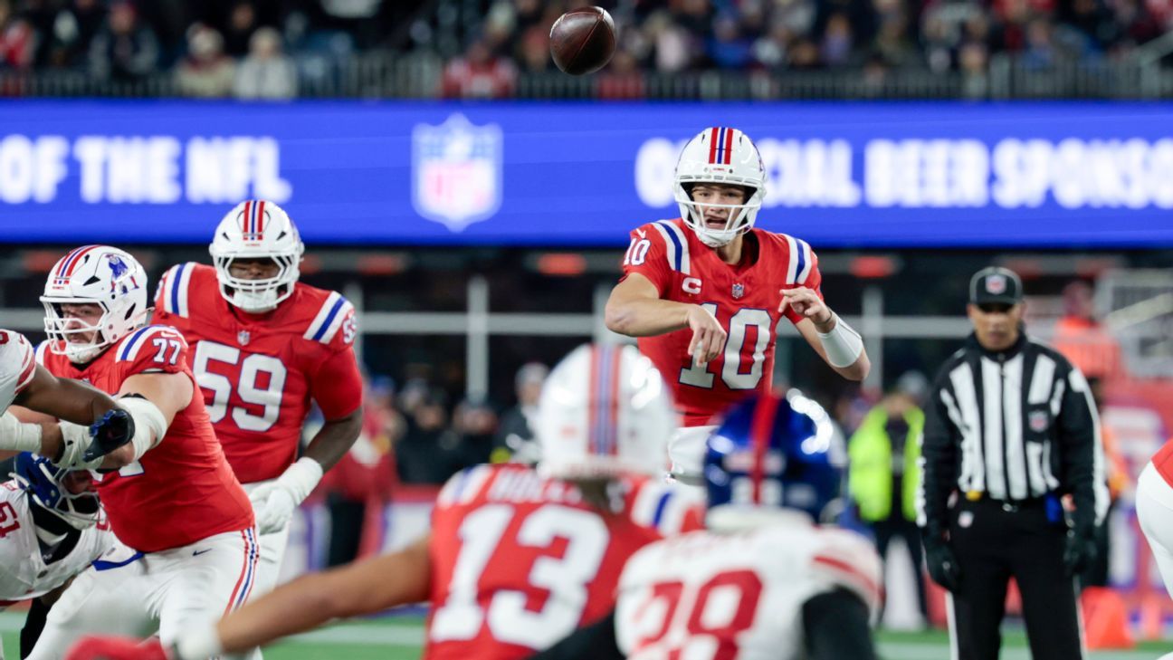 QB Drake Maye Propels Patriots to NFL-Best 11-2 Record with Win Over Giants