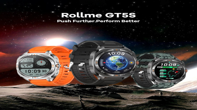 Rollme GT5S Launches: Affordable GPS Watch with High Accuracy and Long-Lasting Battery