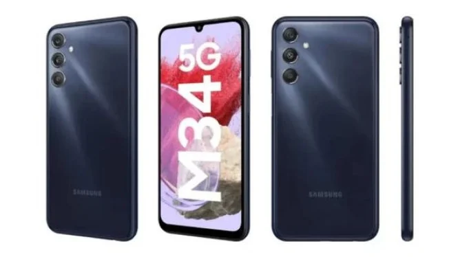 Samsung Galaxy M34 5G Impresses with Long-Lasting 6000mAh Battery for Two-Day Use
