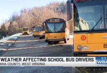 School Bus Drivers Face Challenges and Delays Due to Severe Weather Conditions