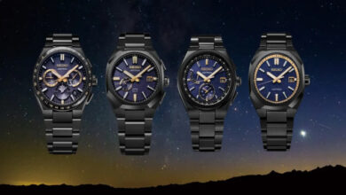 Seiko Unveils Astron Starry Sky: Titanium Watch Featuring Galaxy-Themed Dial