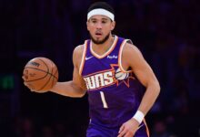 Suns' Devin Booker Leaves Game vs. Lakers Due to Right Groin Injury