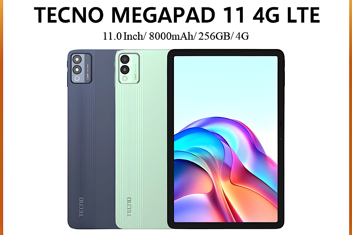 Tecno Megapad 11: Large Screen Tablet with Affordable Price and Stable Performance