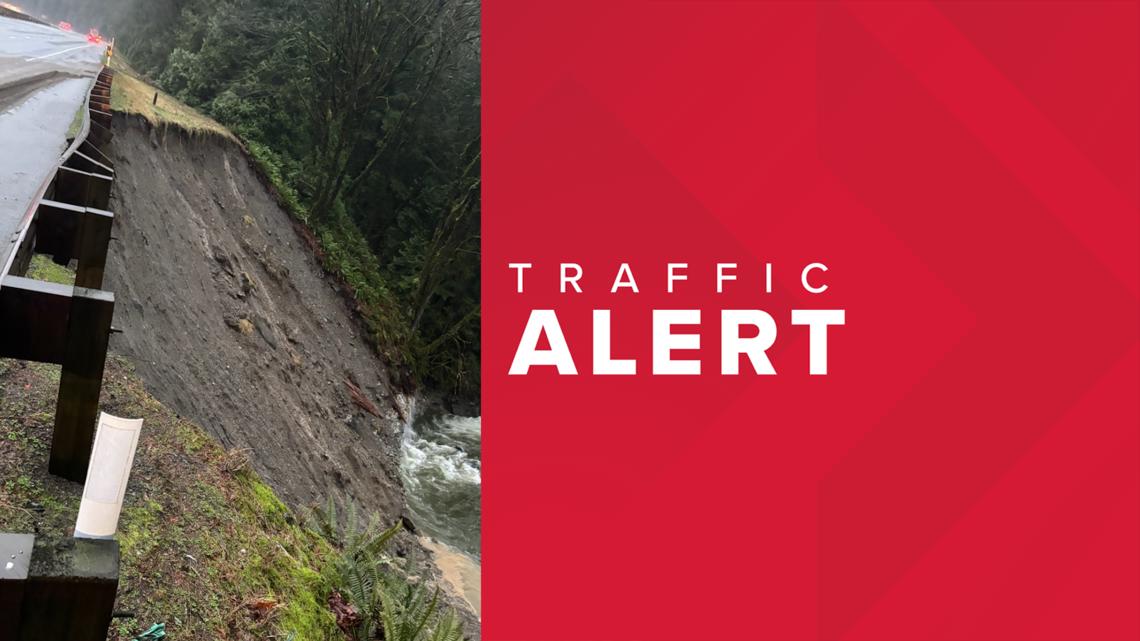 Third Debris Slide in a Week Blocks I-90 Eastbound Near North Bend, Causing Traffic Delays