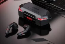 Ultra-Low 50ms Latency nubia CyberBuds TWS Gaming Earbuds with RGB and Futuristic Design