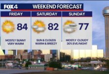 Unseasonably High Temperatures Persist Ahead of Sharp Temperature Drop