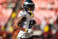 Will DeVonta Smith Take the Field Today? Exploring Eagles WR's Struggles in Week Seventeen