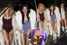 Brooks Nader and Sisters Embrace Retro Vibes at Celebrity Aspen New Year Celebration