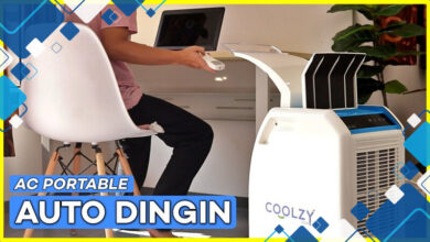 Coolzy Portable Personal Air Conditioner for Easy, On-the-Go Cooling Anywhere