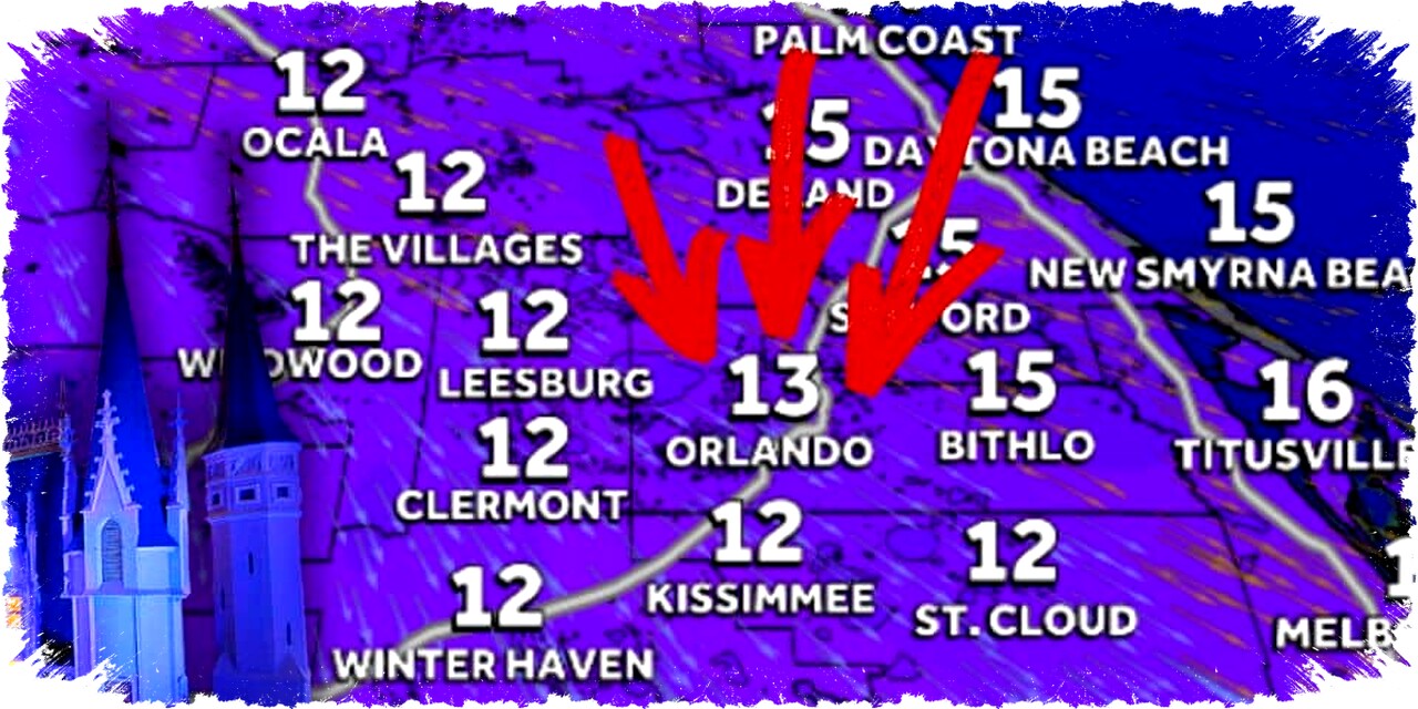 Disney World Park Closure & Flights Disrupted as Central Florida Faces Rare Freeze Advisory