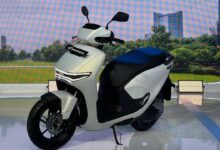 Explore the Sleek, Compact, and Futuristic Design of the Honda Icon e Electric Motorcycle