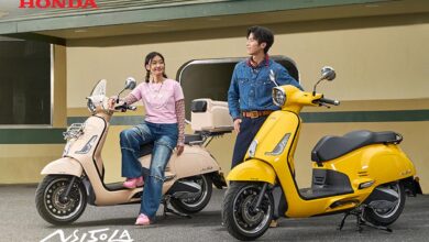 Honda Unveils New NS150LA Scooter Featuring Stylish Retro Design Like Vespa