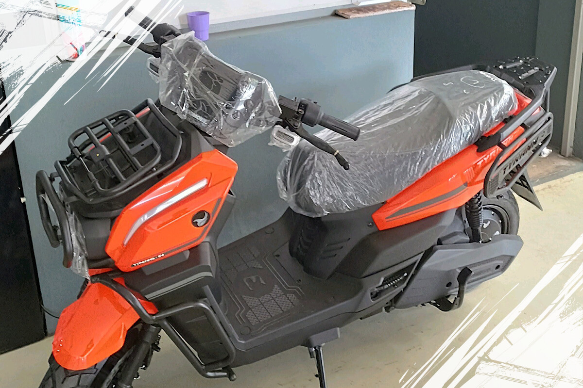 Indomobil eMotor Tyranno Offers Aggressive Start and 3 Comfortable Riding Modes for Beginners