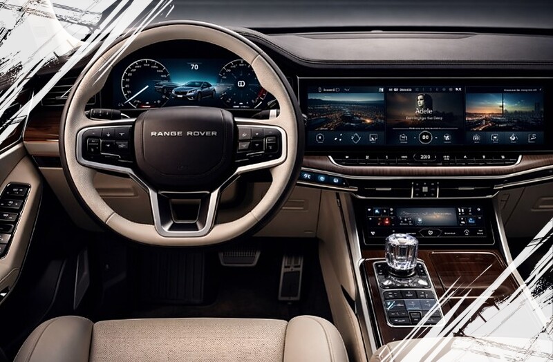 Inside the Ultra-Luxury Interior of the Next-Gen Range Rover Sedan: Private Lounge Elegance