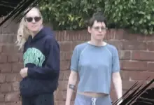 Kristen Stewart, Without a Bra, Shows a New Look While Out with Spouse Dylan Meyer