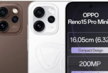 Oppo Reno 15 Pro Mini Official: Compact Phone with 200MP Camera & 6,200mAh Battery