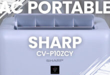 Sharp CV-P10ZCY: Ideal Portable AC Solution for Apartment Living Without Complex Installation