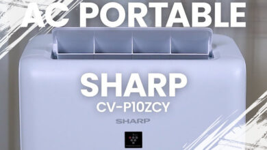 Sharp CV-P10ZCY: Ideal Portable AC Solution for Apartment Living Without Complex Installation