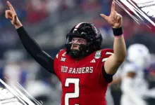 Tech Quarterback Morton Shows Strong Recovery Playing Despite Fracture, Reports Say