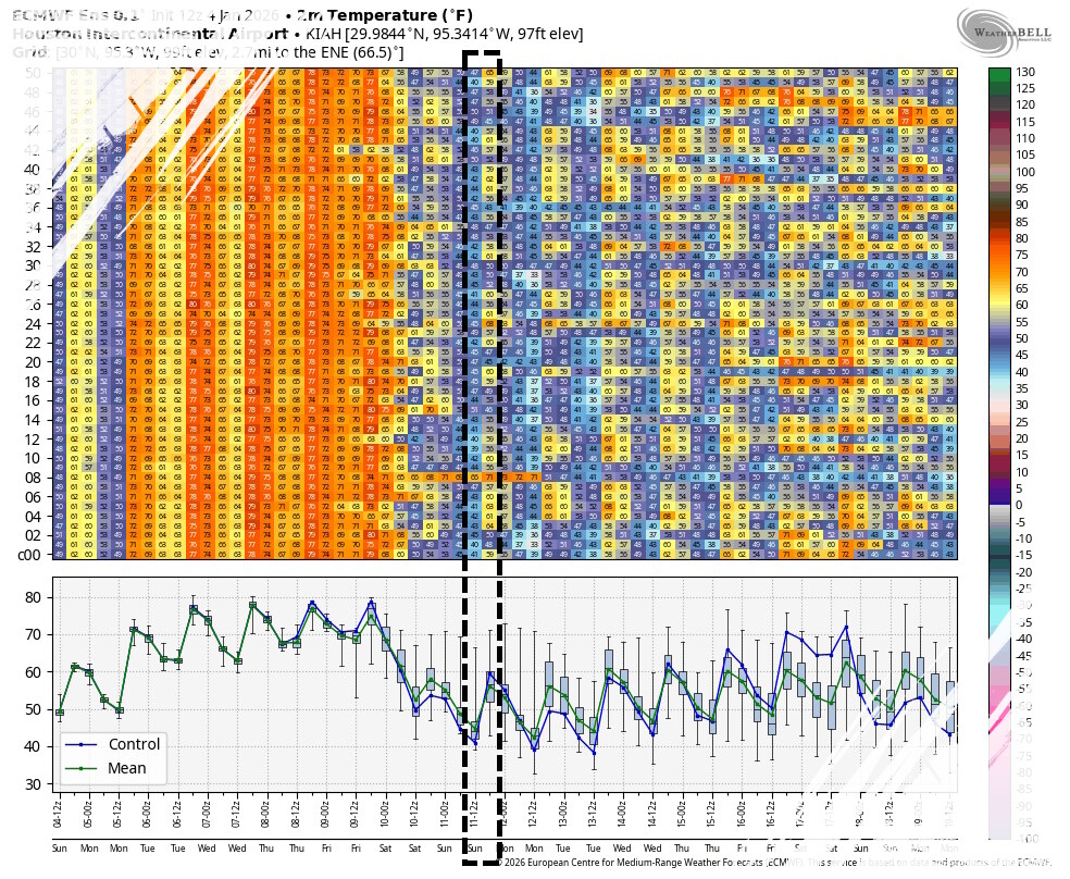 Trending Cooler Weather Ahead: Near-Perfect Conditions Expected for Space City