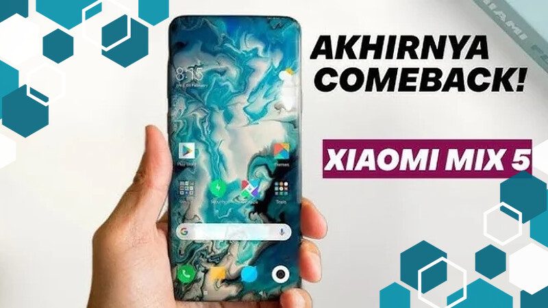 Xiaomi Mix 5 Returns with Advanced Under-Display Camera Technology for Next-Level Photos