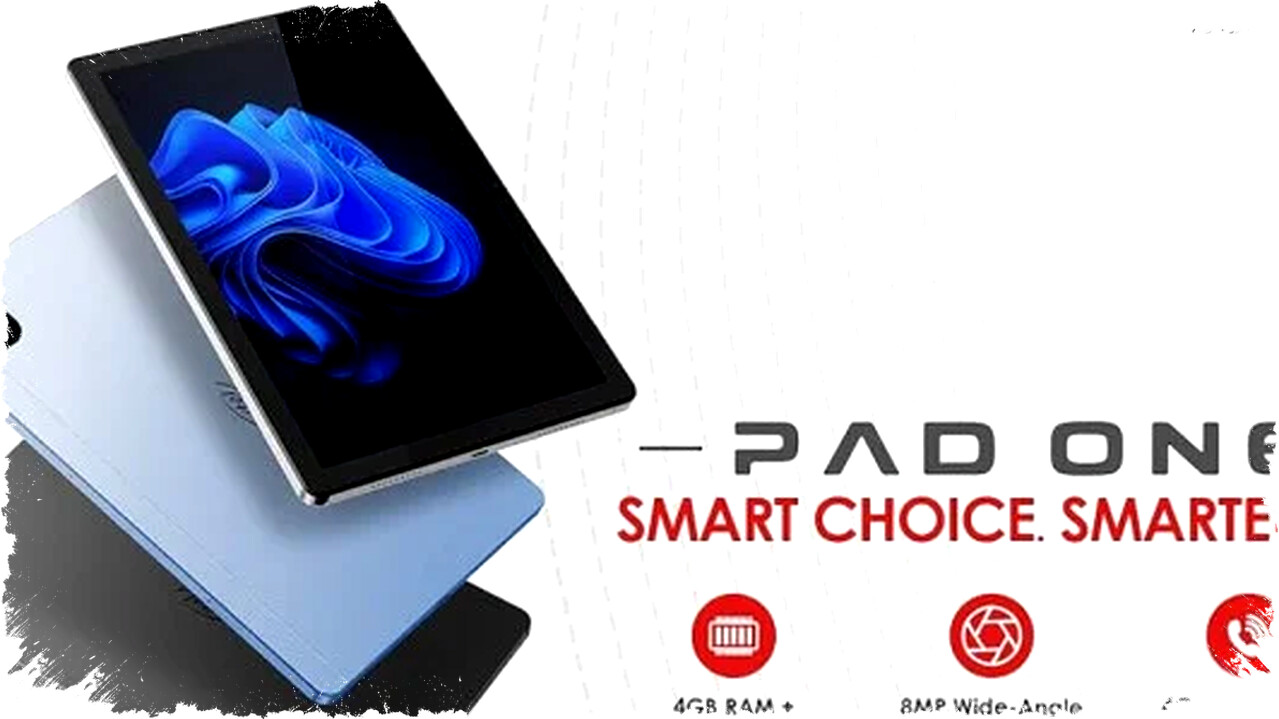 Itel Pad One: Entry-Level Tablet with 6000mAh Battery Perfect for Students' Learning Needs