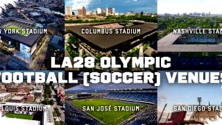 Six MLS Stadiums Selected to Host LA28 Olympic Soccer Matches Ahead of Finals at Rose Bowl