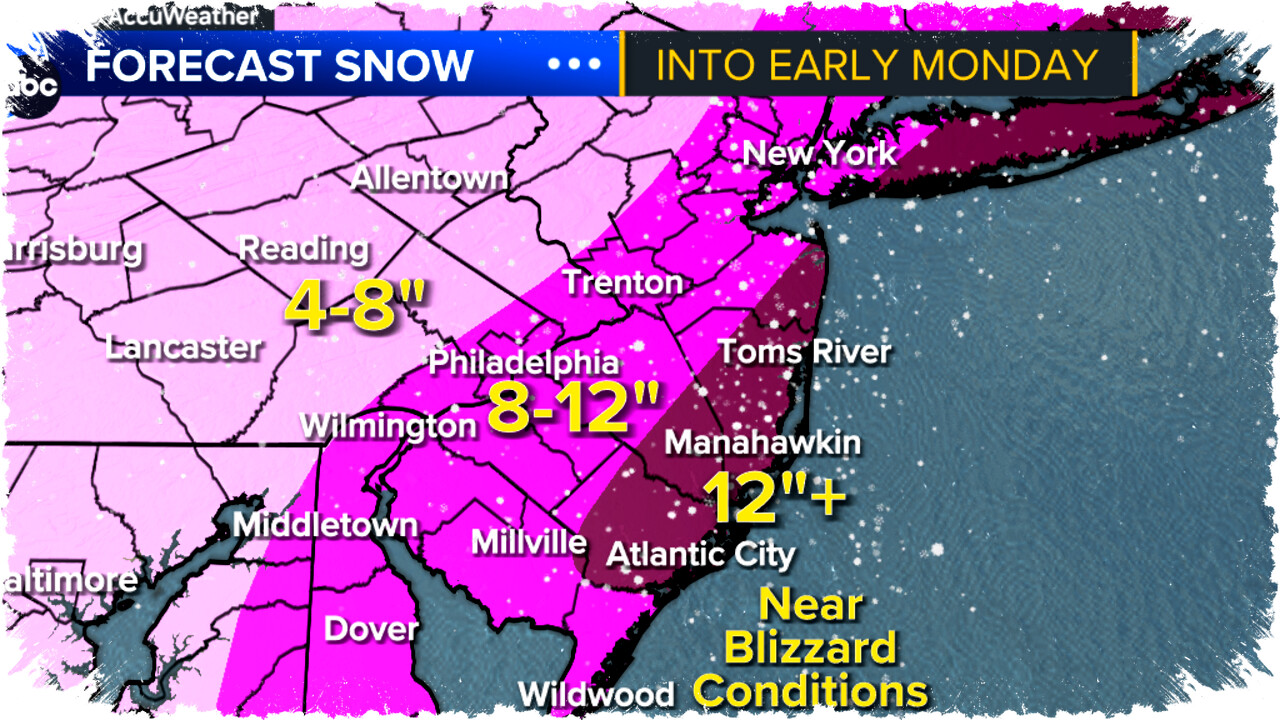 Snowstorm Strikes Philadelphia New Jersey Delaware This Weekend Supplies Run Dry As Residents Race To Prepare