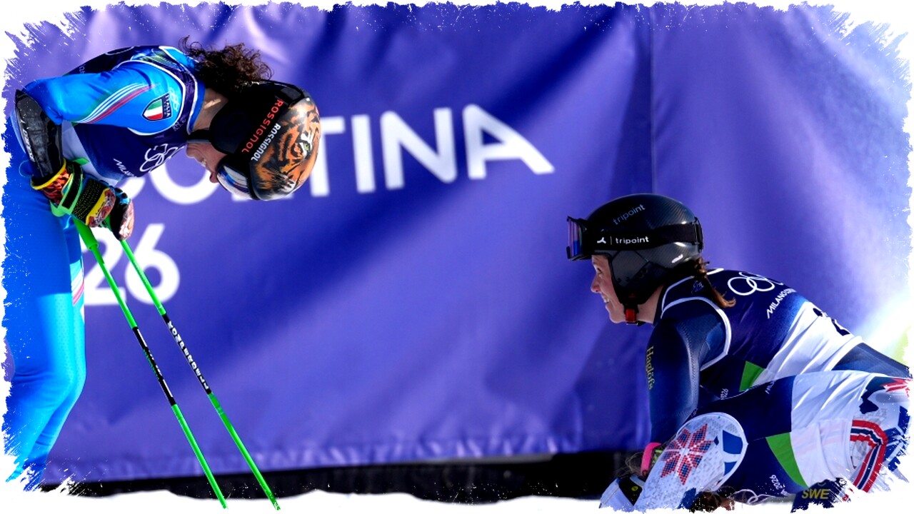 The Tiger’s Roar: Federica Brignone’s Fierce Victory Amid Embracing Rivals and Sofia Goggia’s Silent Absence Rocks Alpine Skiing History