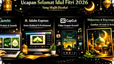 4 Must-Try Apps to Craft Stunning Eid al-Fitr Greetings 2026, Battle of Creativity Between Canva, Adobe Express, CapCut, and AI Art Generators