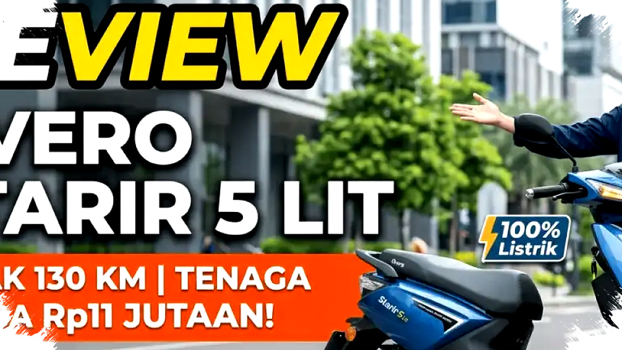 Overo Starir 5 Lit Feels Like A Real Motorbike, 130 Km Range In A 1200 Watt Package