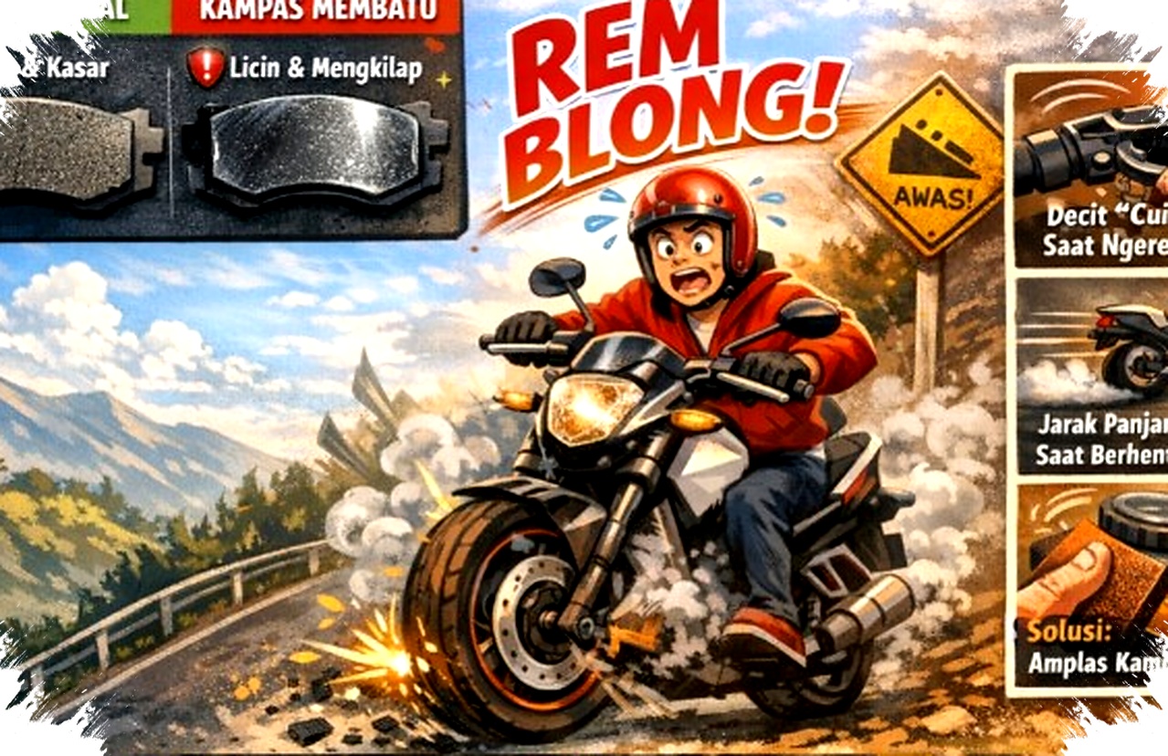 Thick Pads, Dead Grip, The Hidden Glazing That Makes Motorbike Brakes Fail