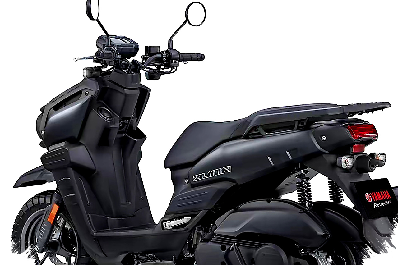 Yamaha Zuma Echoes FreeGo Design, Front Fuel Cap and Spacious Under-Seat Storage Challenge Tradition