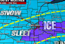 Freezing Rain Hits Overnight, Minnesota Faces Icy Thursday Morning Commute