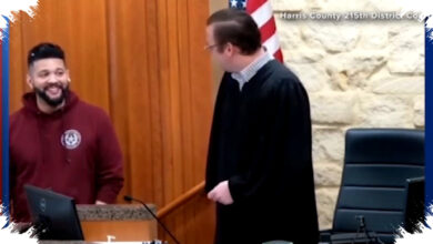 Harris County Judge Snaps At IT Technician, Online Backlash Follows Courtroom Clash