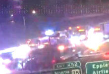 One Taken To Hospital After Omaha I-80 Pileup, Jackknifed Semi Blocks Three Lanes