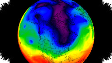 Rare Spring Polar Vortex Core Puts April Winter Weather Back On The Table, North America Braces
