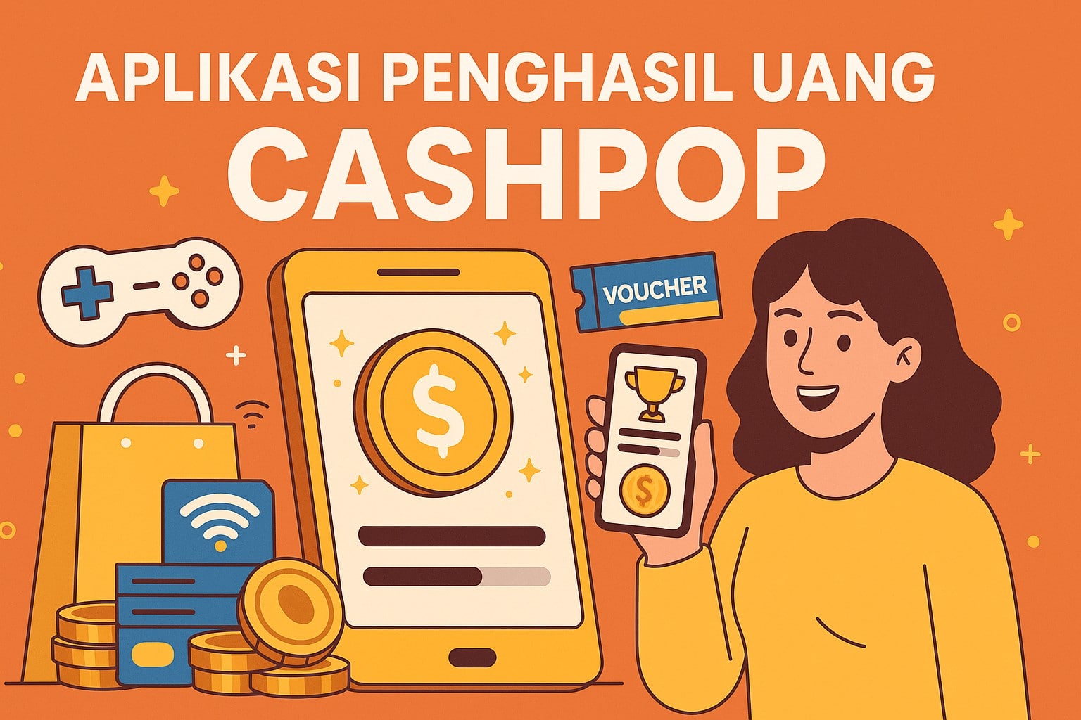 CashPop: Aplikasi Penghasil Uang dari Waktu Layar Anda