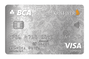 Kartu Kredit BCA Singapore Airlines KrisFlyer Signature VISA