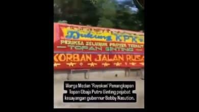 Viral! Warga Medan Rayakan Penetapan Tersangka Anak Buah Bobby Nasution
