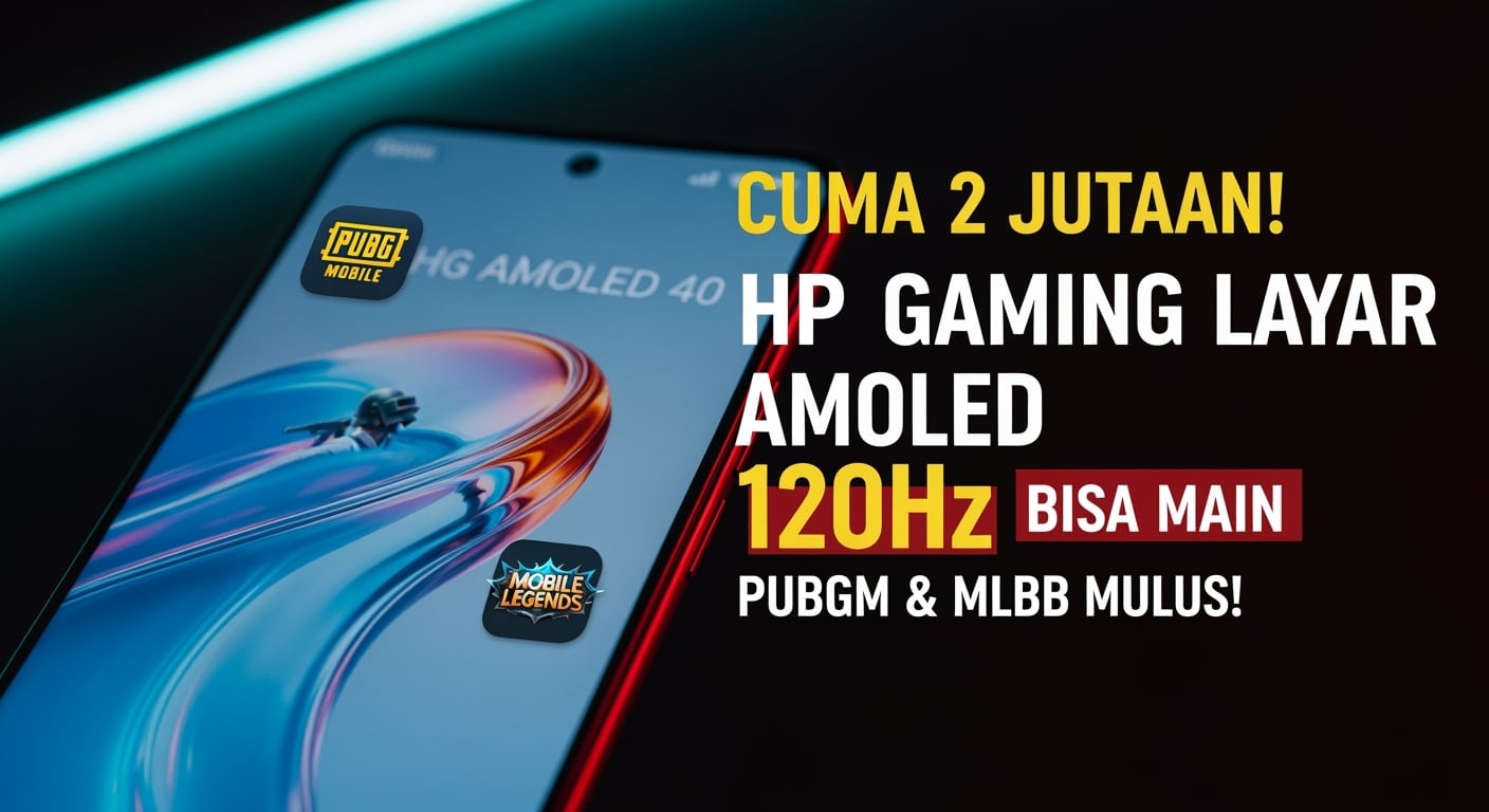 10 HP Harga 2 Jutaan Spek Gaming Terbaik 2025, Main PUBG dan MLBB Lancar Tanpa Lag