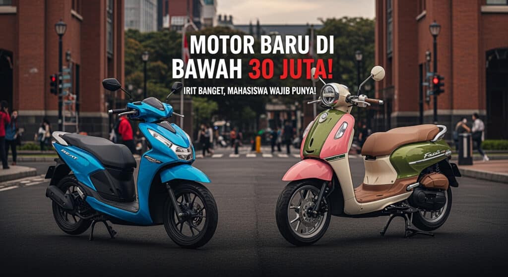 4 Motor Baru Murah di Bawah 10 Juta: Fitur dan Spesifikasi Utama untuk Motor Harian Terbaik 2025