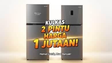 10 Rekomendasi Kulkas 2 Pintu Harga Rp1 Jutaan: Pilihan Hemat, Desain Modern, dan Hemat Listrik