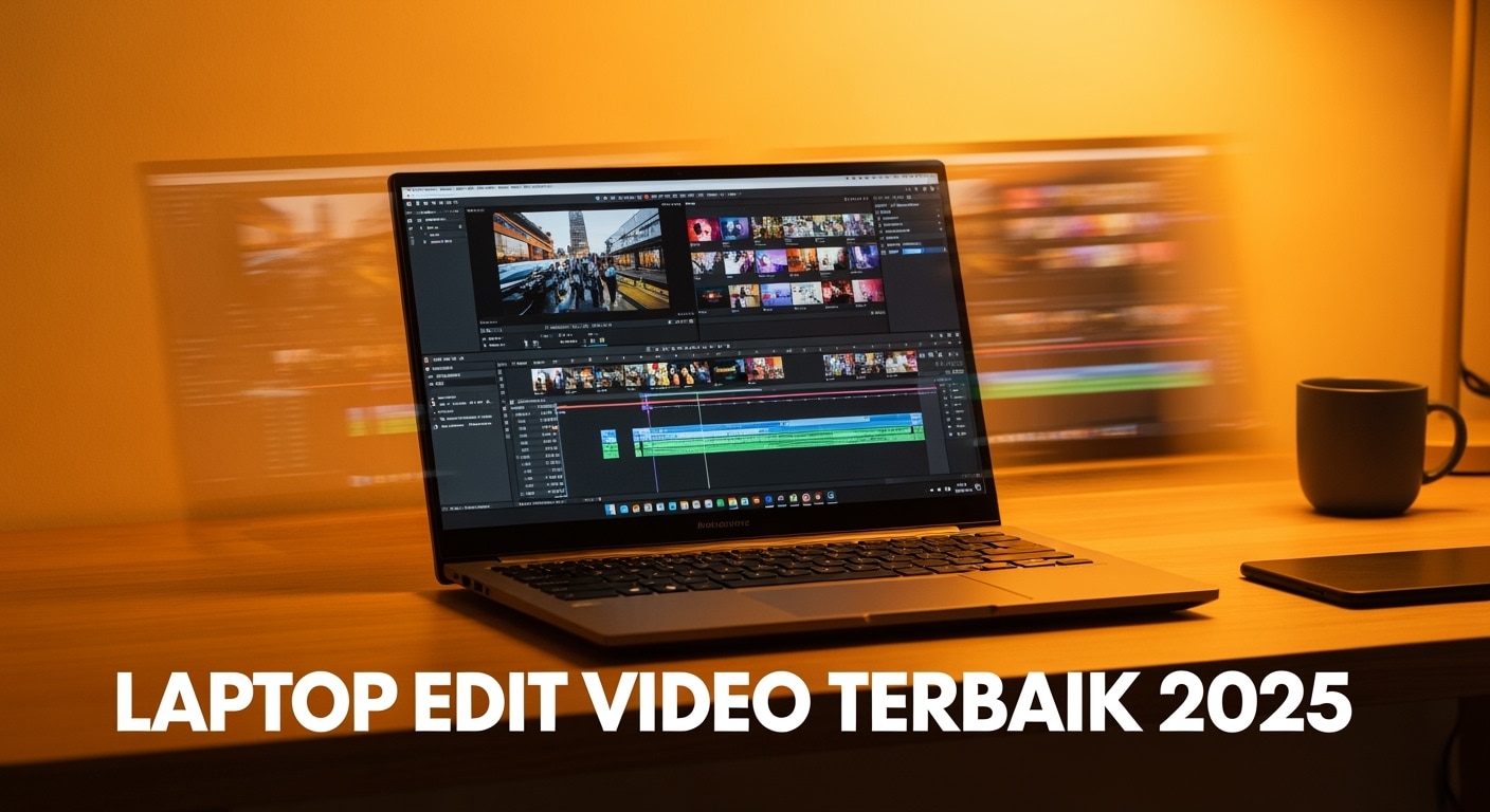 10 Rekomendasi Laptop Terbaik untuk Edit Video 2025, Performa Kencang untuk Editing 4K dan Rendering Cepat